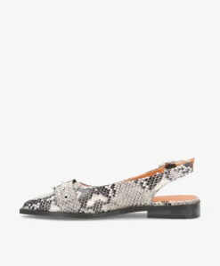 WANT - Slingback - Offwhite Snake